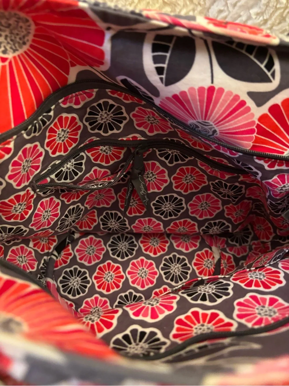 Vera Bradley fabric shoulder bag